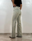 Jeans Wide Leg Sabbiato