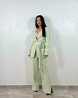 Tailleur Office Verde Menta