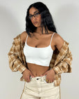 Crop Top Bretellina