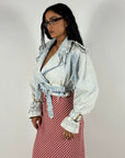 Trench Crop Denim
