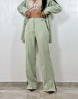 Tailleur Office Verde Menta