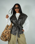 Gilet Stronger Marrone