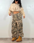 Pant Cargo Mimetico
