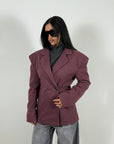 Jacket London Bordeaux