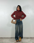 Jeans Wide Leg Sfumato