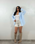 Shorts Grigio Ghiaccio