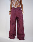 Pant Box Lingerie Wine