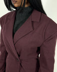 Jacket London Bordeaux