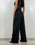 Pantalone Piegone Nero