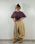 Pant Tartan Twist Beige