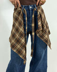 Jeans Balloon Tartan