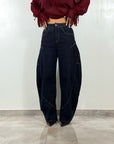Jeans Balloon Blu Scuro