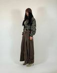 Jacket Crop Army