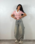 Maglia Crop Harvard