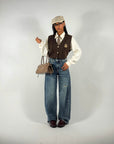 Jeans Balloon Fit Strappo