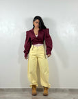 Jeans Balloon Yellow