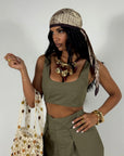Crop Top Cotone