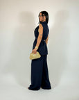 Tailleur District Blu Notte