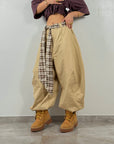 Pant Tartan Twist Beige