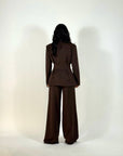 Tailleur Boulevard Marrone