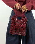 Borsa Chicca Bordeaux