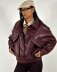 Bomber Drake Bordeaux