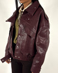 Bomber Drake Bordeaux