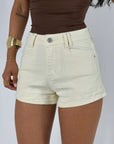 Shorts Denim panna