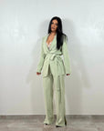 Tailleur Office Verde Menta