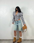 Bermuda in Denim