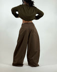 Pantalone New Jersey Marrone