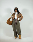 Pantalone Columbia Verde Militare
