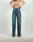 Jeans Wide Sabbiato