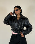 Chiodo Cropped Nero