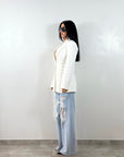 Blazer Rihanna Bianco