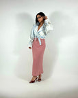 Trench Crop Denim