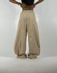 Pantalone Balloon Beige