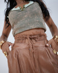 Pant Box Lingerie Bronze