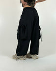 Pantalone Cargo Black