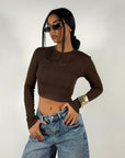 Maglia Cropped Termica