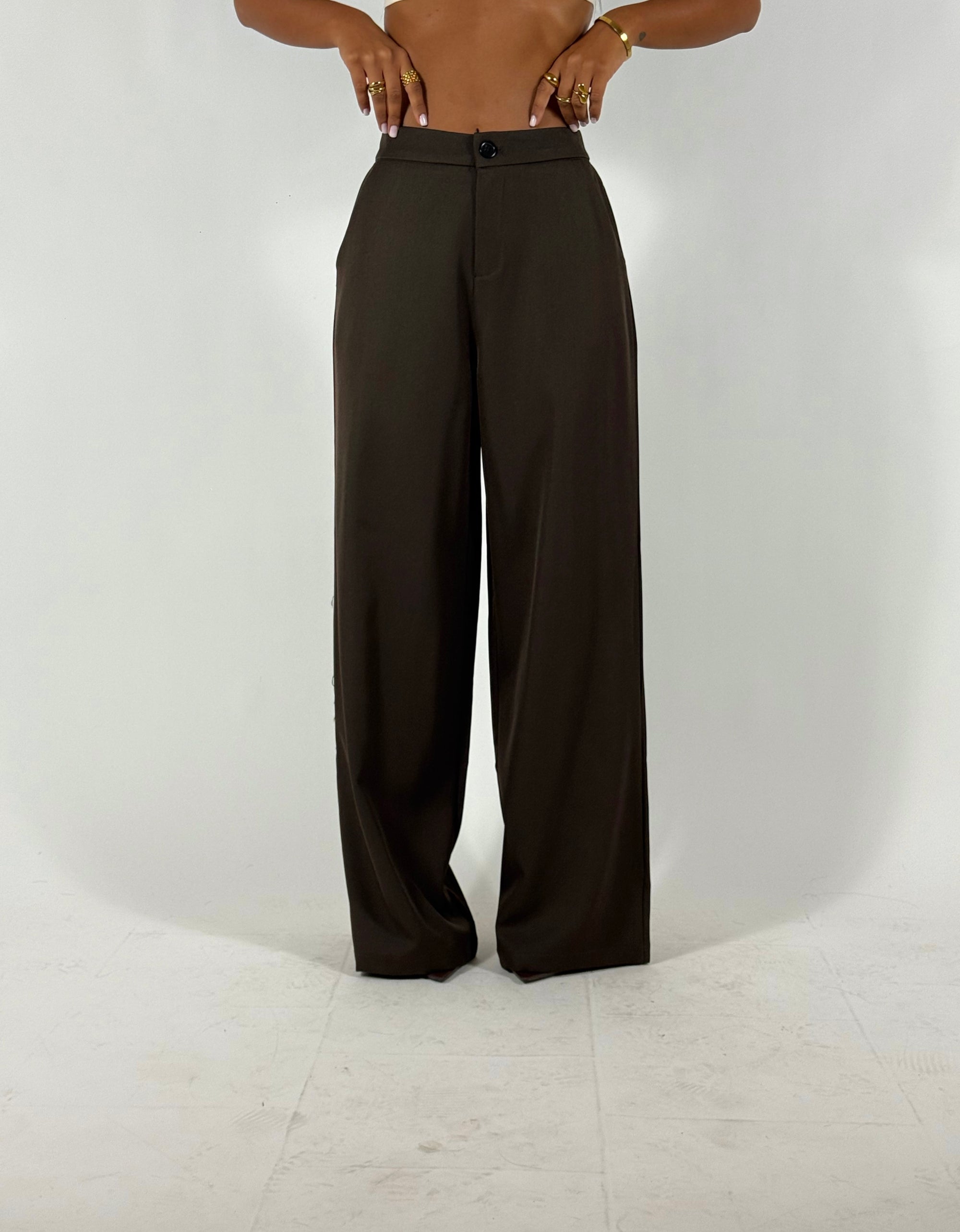 Pantalone Dritto Marrone