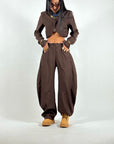 Tailleur Tokyo Marrone