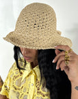 Cappello Paglia con Fiocco