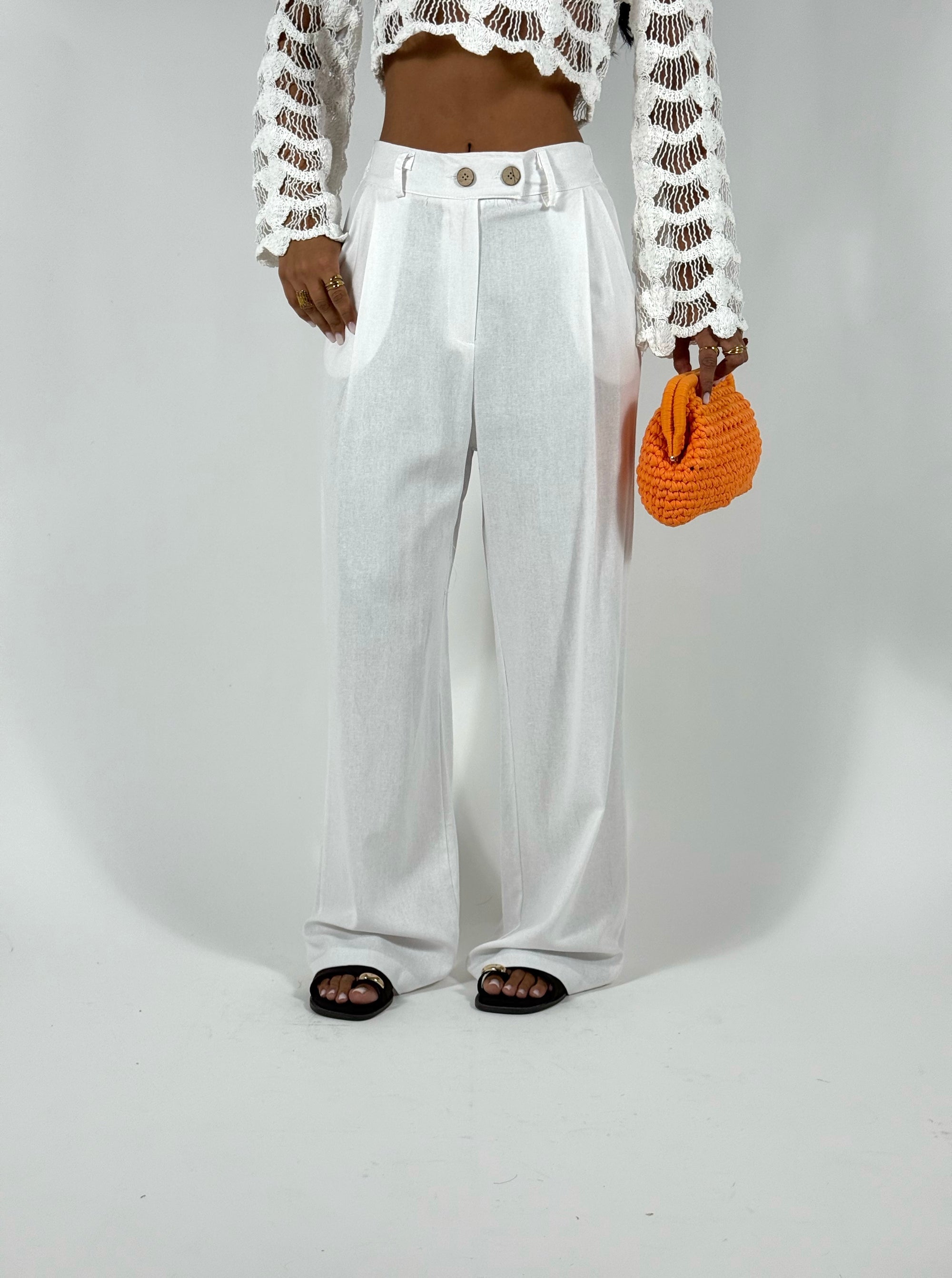 Pantalone Rodi Bianco
