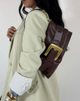 Bag Icon Belt Marrone