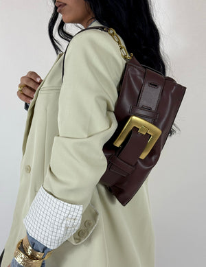 Bag Icon Belt Marrone