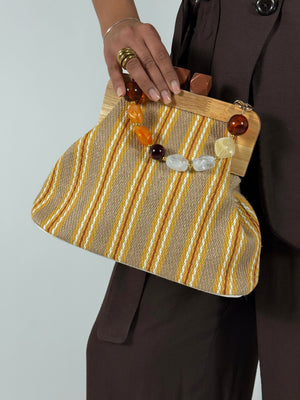 Borsa Zephyr Giallo