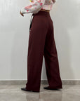 Pantalone Amalfi Bordeaux