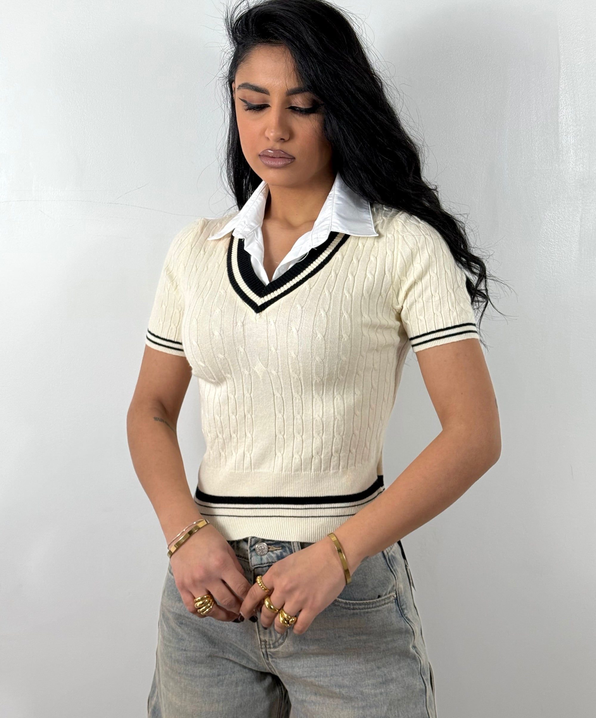 Maglia Crop Harvard