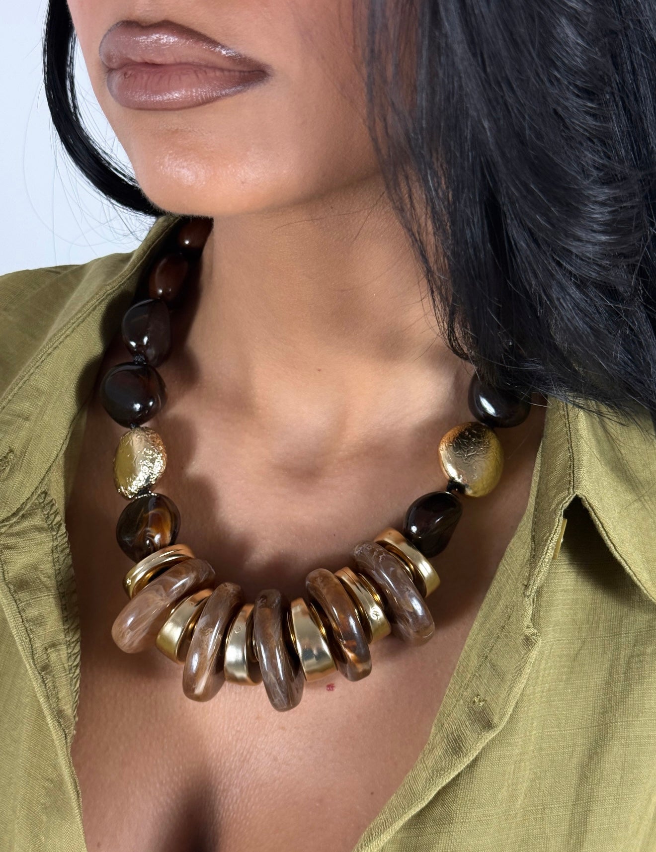 Collana Amber Storm